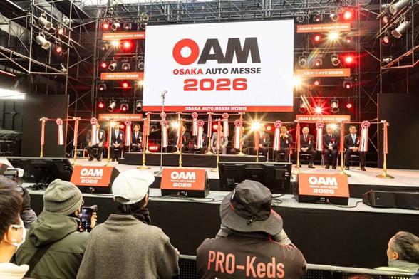 大阪オートメッセ2026」開幕! 600台超のカスタムカーとSUPER GTが共鳴する3日間 | AUTO MESSE WEB(オートメッセウェブ) 〜クルマを文化する 〜