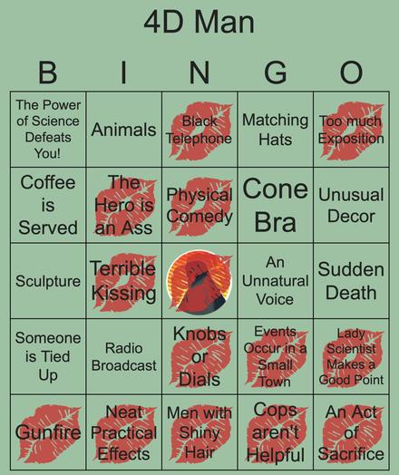 A screenshot of my Monsterdon BINGO card.