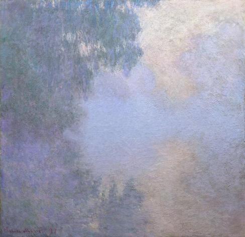 Branch of the Seine near Giverny (Mist), from the series "Mornings on the Seine" by Claude Monet, 1897