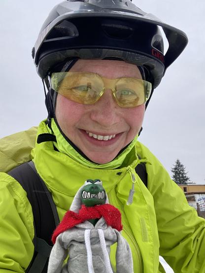 Kleiner dino und ich