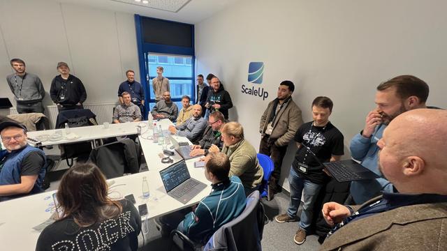 Teamsbildung beim Hackthon