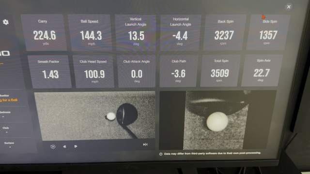 Can someone help me understand these numbers. Distance seems short but others at the sim were saying the same.