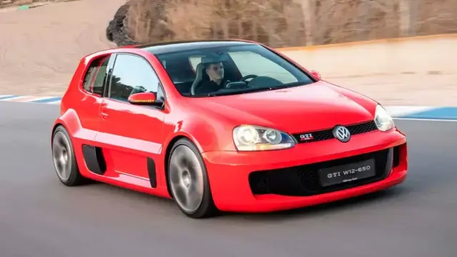 Volkswagen Golf GTI W12-650 concept celebrates 50th anniversary