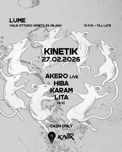 LUME x KINETIKS!