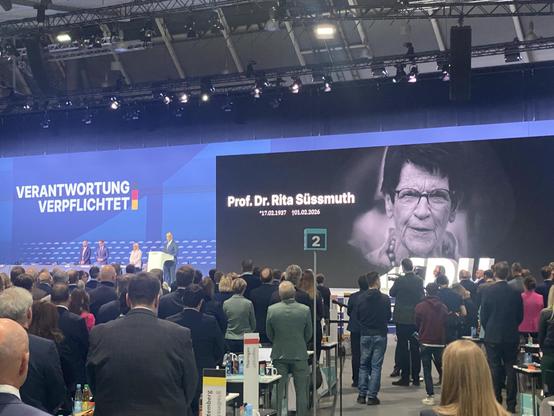 Würdigung der verstorbenen Rita Süssmuth durch den CDU-Bundesvorsitzenden & Bundeskanzler Friedrich Merz.