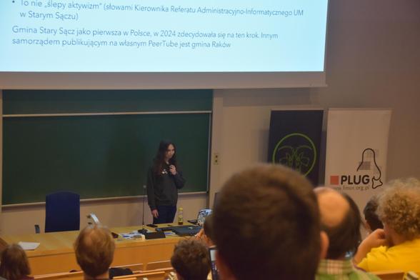 Zdjęcie prelegenta.