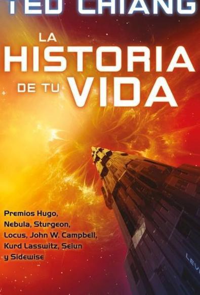 Portada. Vista desde abajo de una especie de obelisco de piedra irregular que se alza hacia el cielo, nocturno pero de tonos anaranjados como una especie de galaxia o nebulosa ampliada.