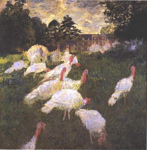 The Turkeys by Claude Monet, 1877