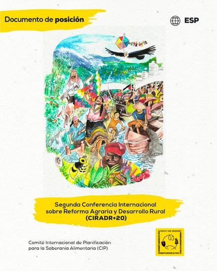 🌍 LA TIERRA
🔥 NO ES MERCANCÍA.
🌱 ES VIDA.
El Comité Internacional de Planificación para la #SoberaniaAlimentaria lanza su Documento de Posición ante la ICARRD+20 — y el mensaje es claro: necesitamos una #ReformaAgraria transformadora YA.
👉 https://www.foodsovereignty.org/es/el-cip-publica-su-documento-de-posicion-sobre-reforma-agraria-ante-la-icarrd20
#CIRADR20 #TierraParaLaVida #Tierra