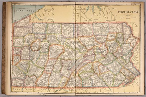 A 1927 map of United States from the website linked in the post.