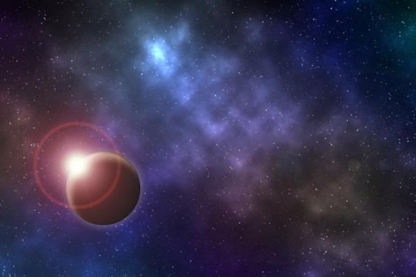 Imagen cedida por la NASA en la que se muestra un misterioso planeta. (Getty Images/iStockphoto)