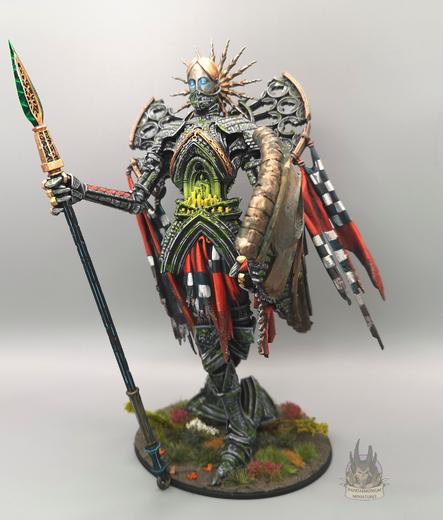 180mm tall living stone Archangel from Para Bellum Studios