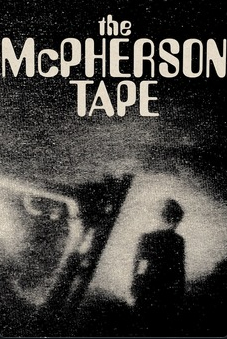 Poster for the 1989 film with the title in white at the top above a grainy black and white image of a figure with a light behind it
