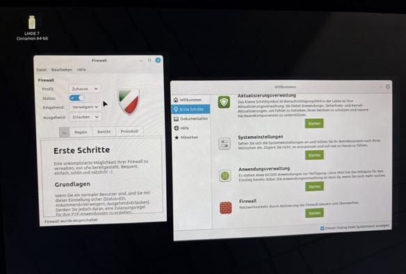 VPN-Einrichtung von LMDE 7.