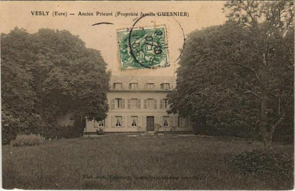 Vesly Ancien Prieure à #Vesly (#Eure) #CartePostaleAncienne 👉 https://cartorum.fr/carte-postale/586150/vesly-vesly-ancien-prieure