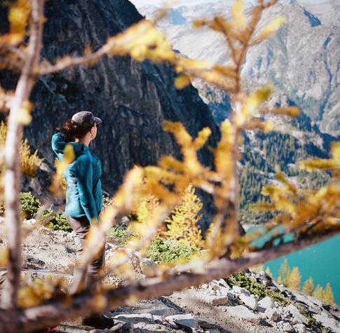 The Enchantments: Colchuck Lake to Perfection Lake, part one - from Hikes of 2024.

Day two in The Enchantments featured the most anticipated and talked about stretch of trail that year: Aasgard Pass.

The wind picked up this day. I found the climb up Aasgard to be the hardest ascent I've ever done. It took close to three hours to make it through the boulder field and all the way up Aasgard, even though that stretch was less than two miles long. The 46-pound pack that I was carrying didn't help, nor did the persistent foot/heel/knee pain that I often deal with. 

But, wow - once we crested Aasgard Pass and entered The Core, the effort became completely worth it. So many charming lakes, a gently rolling trail down, larches scattered throughout the scene - fantastic. 

These images were all taken on the way up, or on the way to, the pass. More to follow for the section of trail we covered after going up and over.

Image made with my Hasselblad 500 C/M.