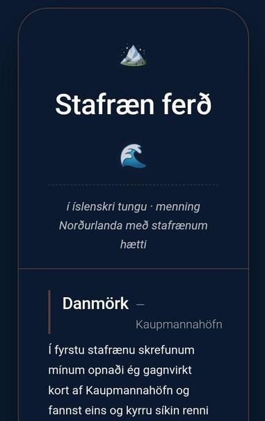Mótstaður norðurs og austurs: Saga Norðurlanda við rætur Fuji»