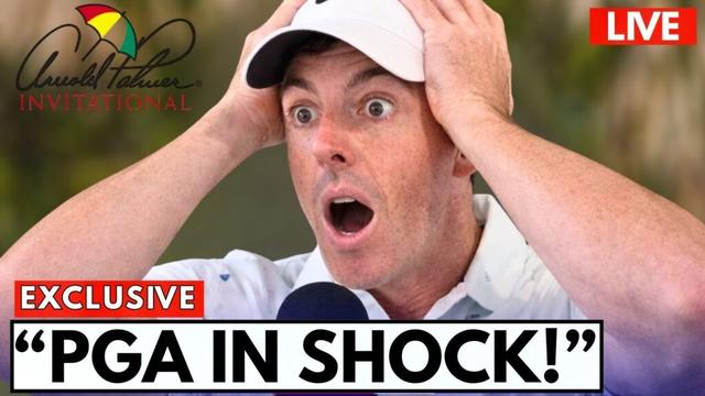 PGA TOUR In BIG TROUBLE! Rory McIlroy ERUPTS After SHOCK Withdrawal At Arnold Palmer Invitational!
