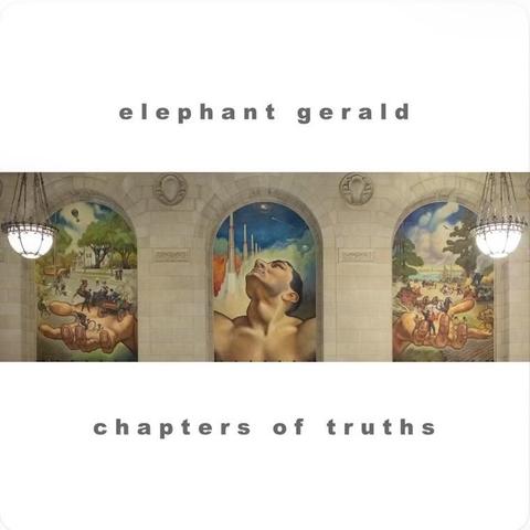 The cover of Elephant Gerald’s album, Chapters of Truths. It features "Man's Mobility" by John S. Coppin, which stands in the Delivery Room of the Detroit Public Library. Photo by Thomas Guignard