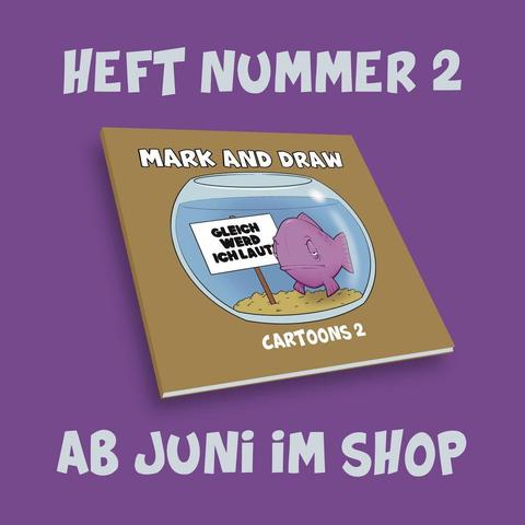 Cartoons Sammlung Vol. 2 ab Juni im Shop erhältlich!