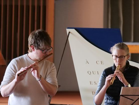 Traverso and recorder summer course in France.