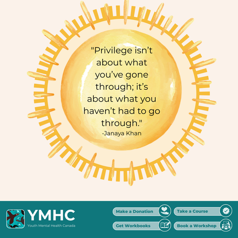 "Privilege isn't about what you've gone through; it's about what you haven't had to go through."
-Janaya Khan