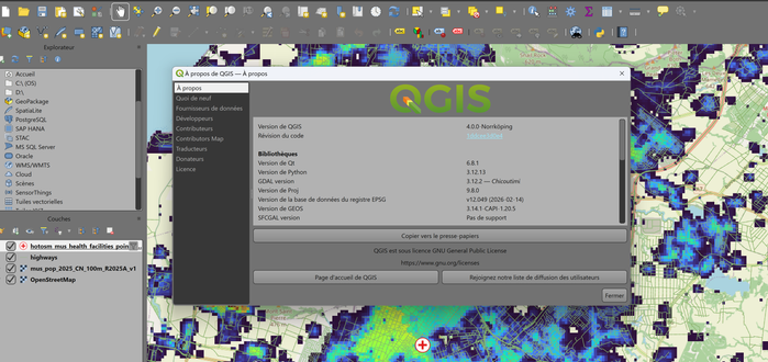 Run QGIS without installation — just download, extract and launch.
