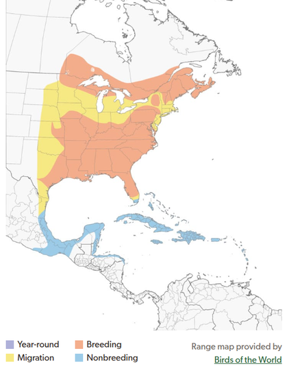 range map from allaboutbirds (see text)