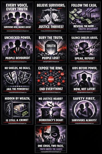 1. FOUNDATION: VOICE, TRUTH, TRUST: SURVIVOR EMPOWERMENT & VOICE Activism for Survivor Empowerment gallery #ChatGPT Llewelyn Pritchard 12 March 2026