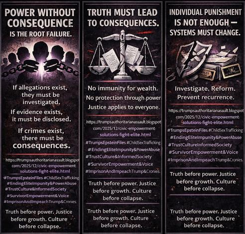 Accountability, justice, truth and systemic reform #ChatGPT Llewelyn Pritchard 12 March 2026