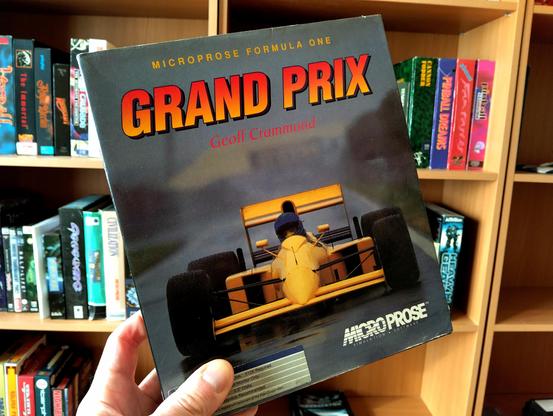 Box of Microprose Formula One Grand Prix by Geoff Crammond
