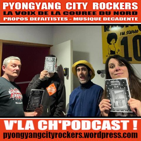 PCR #425 : 1 invité se cachant derrière son zine, 3 Grandes Leadrice et Deurs. Le tout nimbés de l'étrange lumière du studio d'Radjo Campus.