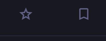 Mastodon favorite and bookmark icon which are a star and tag respectively