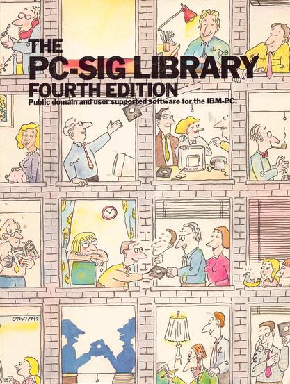 cover of the fourth edition PC-SIG LIBRARY book