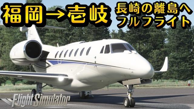 【コクピット】長崎の離島!福岡→壱岐島で、どんな絶景が見れる??ノーカットフライト #飛行機 #msfs2020 #飛行機好き #空港 #旅行 #福岡 #長崎 #壱岐市 #離島 #九州 #対馬