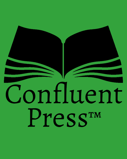Logo of Confluent Press by Jeffrey Harlan