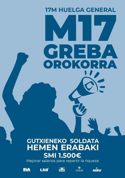M17 Sindikatuen afitxa