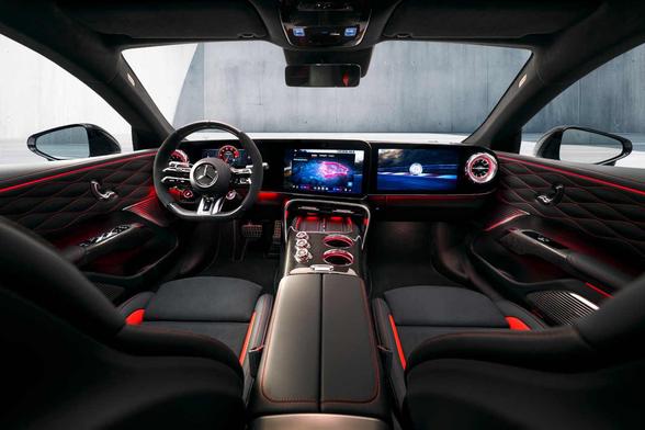 Die Schaltzentrale der Performance - Das Interieur des neuen Mercedes-AMG GT 4-Türer Coupes