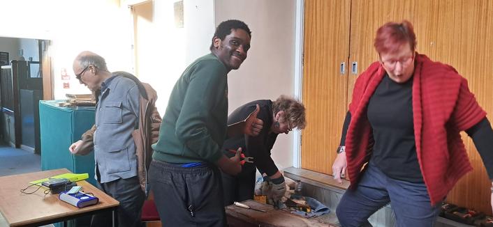 Fixing a table