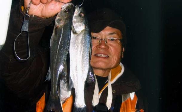 霞ヶ浦ふ頭でセイゴの数釣りを堪能!【三重】足元で連続ヒット
