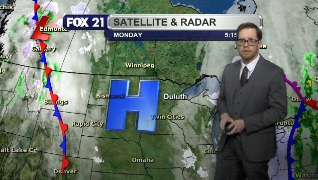 The Northland will continue to feel like winter Monday night with low temperatures in the single digits above and below zero under partly cloudy skies. Tuesday will see increasing clouds and snow showers from a clipper system pass through during the afternoon, evening, and overnight hours. Winds remain light with highs in the teens and low 20s.