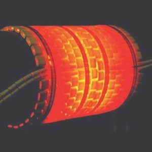 hot metal glowing
