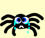 sad spider