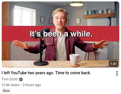 tom scott doing a comeback