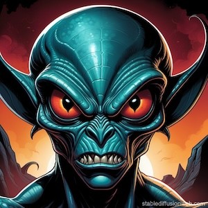 evil alien