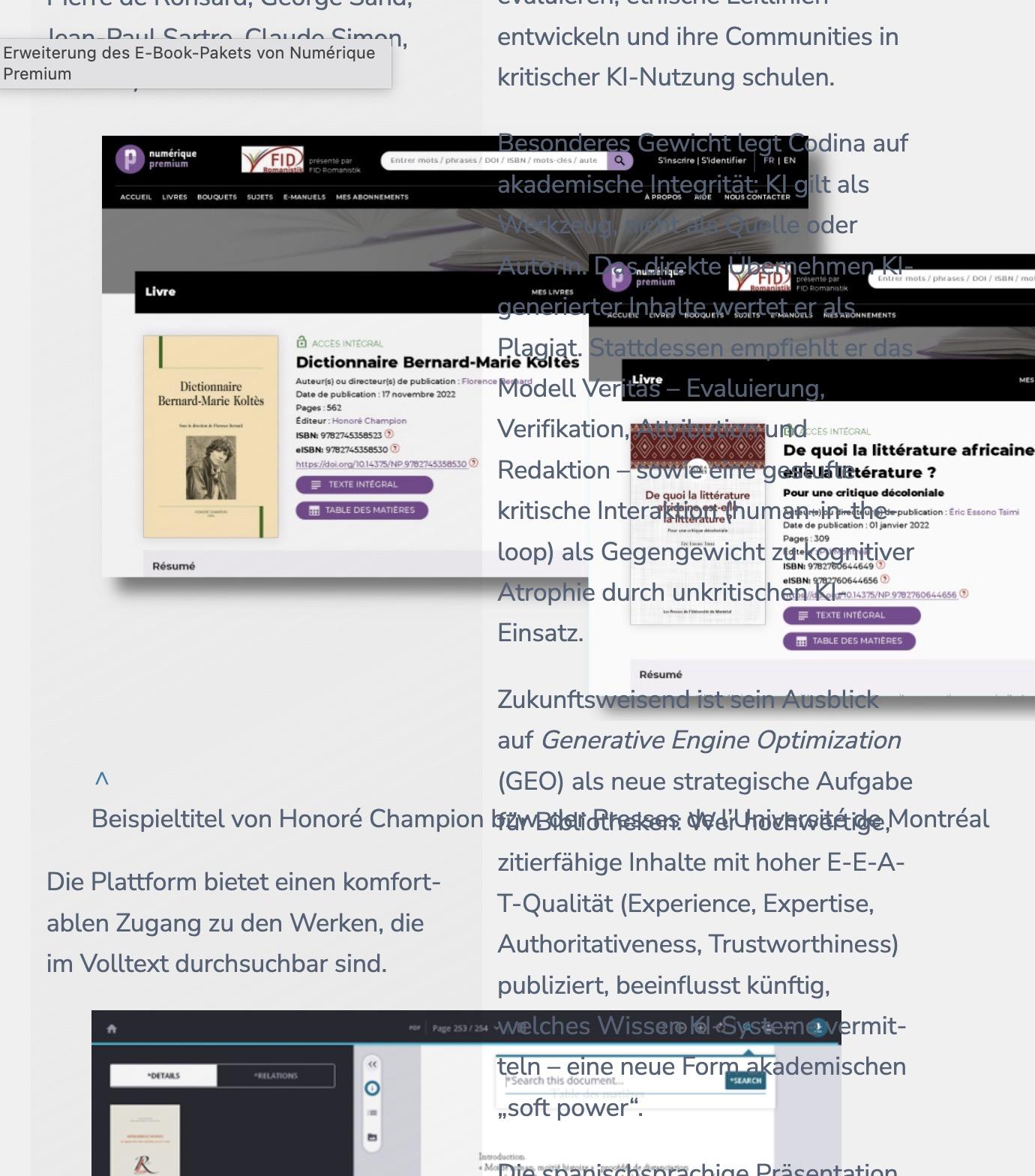 Layout Bug. Ein Bild läuft über 2 Spalten und überlappt mit dem Text