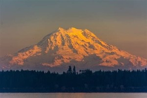 The mountain I saw outside my house every morning