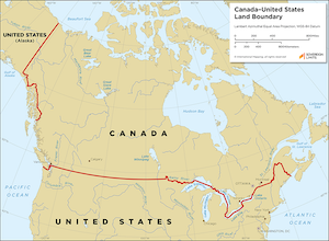US-Canada border