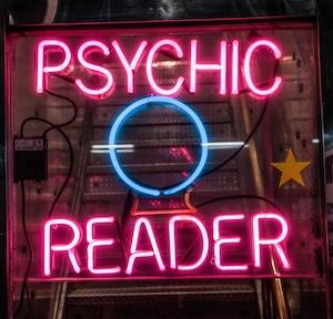 psychic reader sign