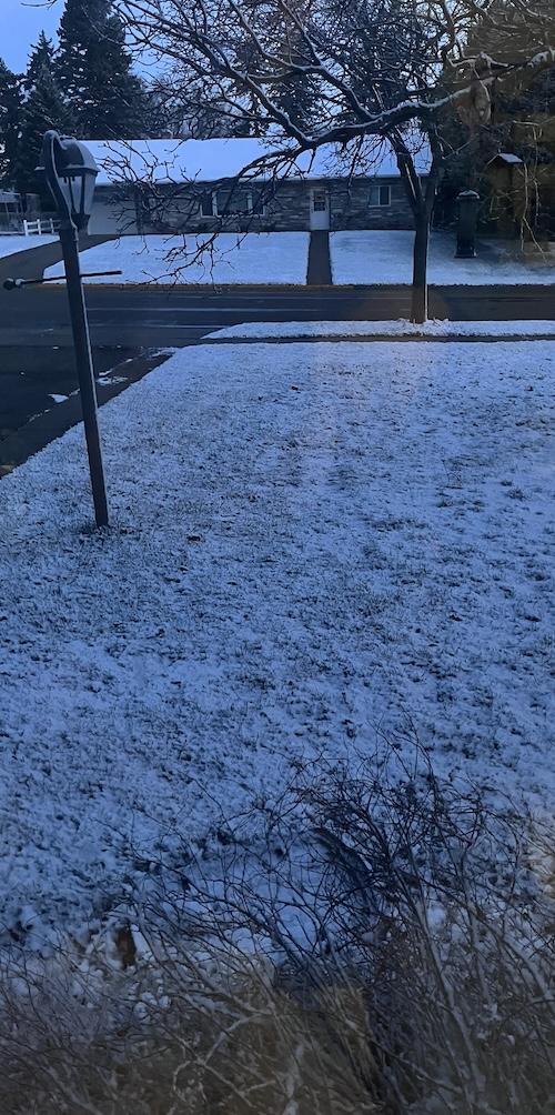 April snow
